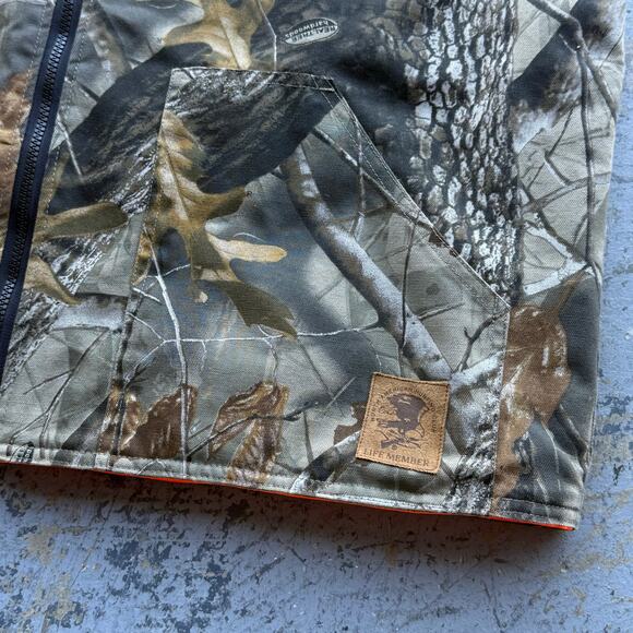 Vintage RealTree Camo Reversible Utility Vest L - Picture 2 of 7